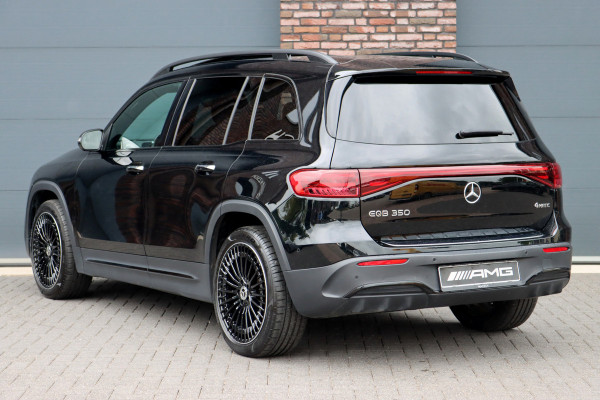 Mercedes-Benz EQB 350 4MATIC AMG Line 71 kWh | Panoramadak | Leder | Memory | Burmester | HUD | Trekhaak | Surround Camera | Verwarmd Stuurwiel | Night Pakket | Augmented Reality |