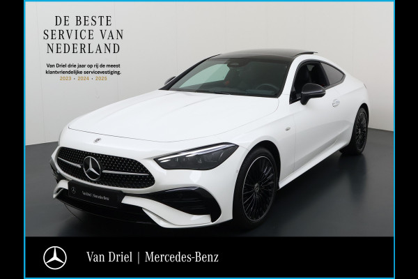 Mercedes-Benz CLE Coupé CLE 300 e AMG Line Night | Panorama Dodehoek Digital Stuurwielverwarming