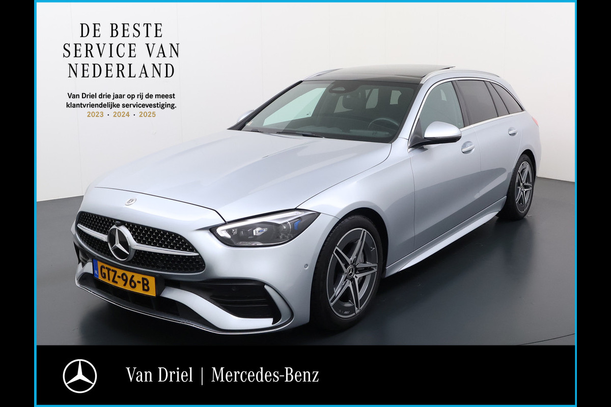 Mercedes-Benz C-Klasse Estate C 180 AMG Line | Pano Keyless Digital Memory 360 Camera