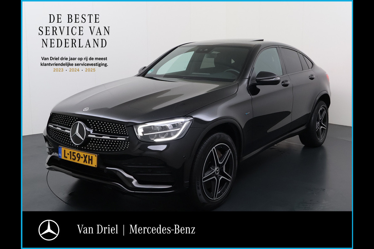 Mercedes-Benz GLC Coupé 300 e 4MATIC AMG line | Schuifdak Burmester Trekhaak