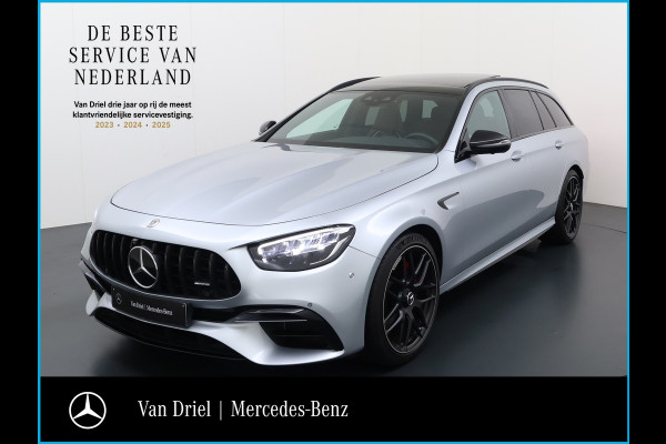 Mercedes-Benz E-Klasse Estate AMG E 63 S 4MATIC+ | Bruin Leder - Performance-stoelen High-End Pano Burmester Memory