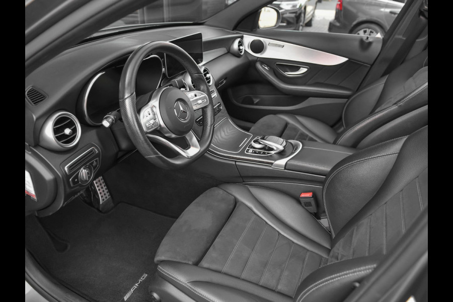 Mercedes-Benz C-Klasse 160 Business Solution AMG Panoramadak Digitaal display Alcantara Navi Carma