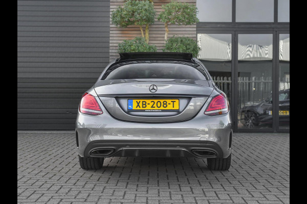 Mercedes-Benz C-Klasse 160 Business Solution AMG Panoramadak Digitaal display Alcantara Navi Carma