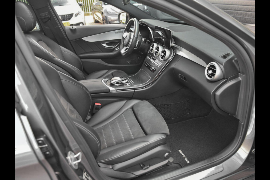 Mercedes-Benz C-Klasse 160 Business Solution AMG Panoramadak Digitaal display Alcantara Navi Carma