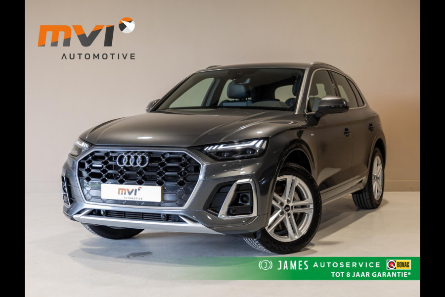 Audi Q5 50 TFSI e S-Line edition SOH 93% / 300pk / Achteruitrij camera / NAP / Dealer onderhouden /