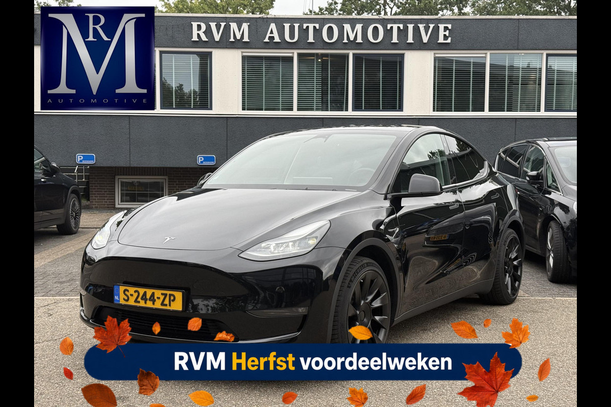 Tesla Model Y Long Range AWD 75 kWh VAN: 38.900,- VOOR: 35.877,- UW HERFSTVOORDEEL: 3.023,-|SOH 92%| ORIGINEEL NED. NAP| 1STE EIGENAAR!| FABRIEKSGARANTIE OP ACCU & AANDRIJFLIJN TOT 2031 OF 192.000 KM| BTW VERREKENBAAR|