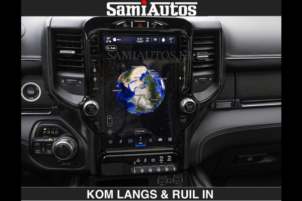 Dodge Ram BEAST | LIMITED 5.7 V8 HEMI | HUD | STRIPING | BREDE WIELEN | BLACK ON BLACK | LUCHTVERING | BOM VOL | DC | CREW CAB DUBBELE CABINE | 5 PERSOONS | GRIJSKENTEKEN |