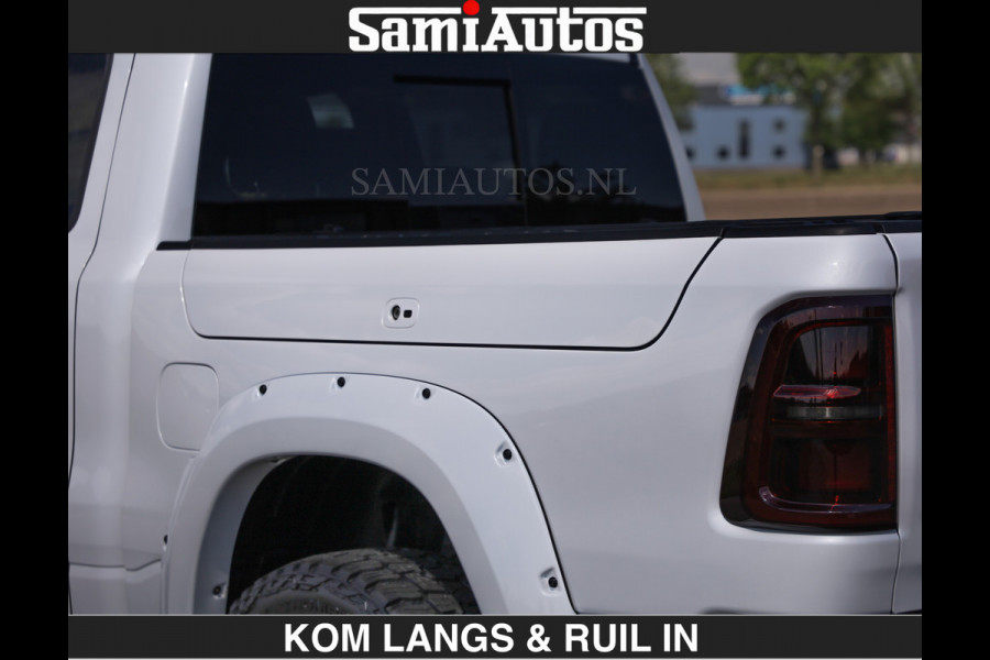 Dodge Ram LIMITED H.O 540 PK 706Nm | €84950,- excl | Massage + Full Option | De Meest Luxe en Volle Pick-Up in zijn Klasse | Comfortabele Dubbele Cabine met Royale 5 Zitplaatsen | BPM vrij | Nu Leverbaar uit Voorraad | Voorraad Nr 2336 - 7700 | De specialist in Amerikaanse pick‑ups in Nederland en Europa.