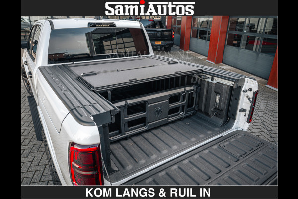 Dodge Ram LIMITED H.O 540 PK 706Nm | €84950,- excl | Massage + Full Option | De Meest Luxe en Volle Pick-Up in zijn Klasse | Comfortabele Dubbele Cabine met Royale 5 Zitplaatsen | BPM vrij | Nu Leverbaar uit Voorraad | Voorraad Nr 2336 - 7700 | De specialist in Amerikaanse pick‑ups in Nederland en Europa.