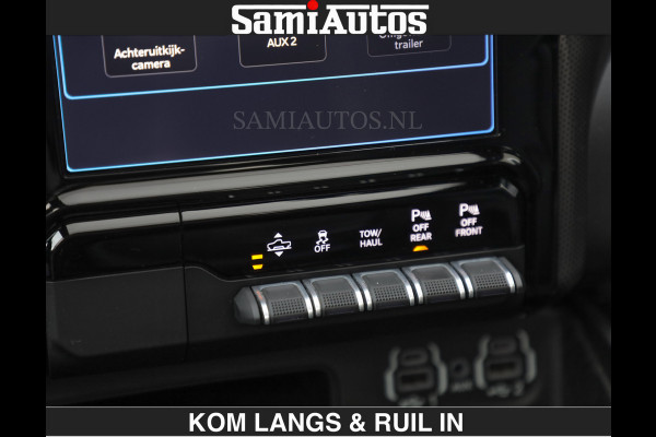 Dodge Ram BEAST | LIMITED 5.7 V8 HEMI | HUD | STRIPING | BREDE WIELEN | BLACK ON BLACK | LUCHTVERING | BOM VOL | DC | CREW CAB DUBBELE CABINE | 5 PERSOONS | GRIJSKENTEKEN |