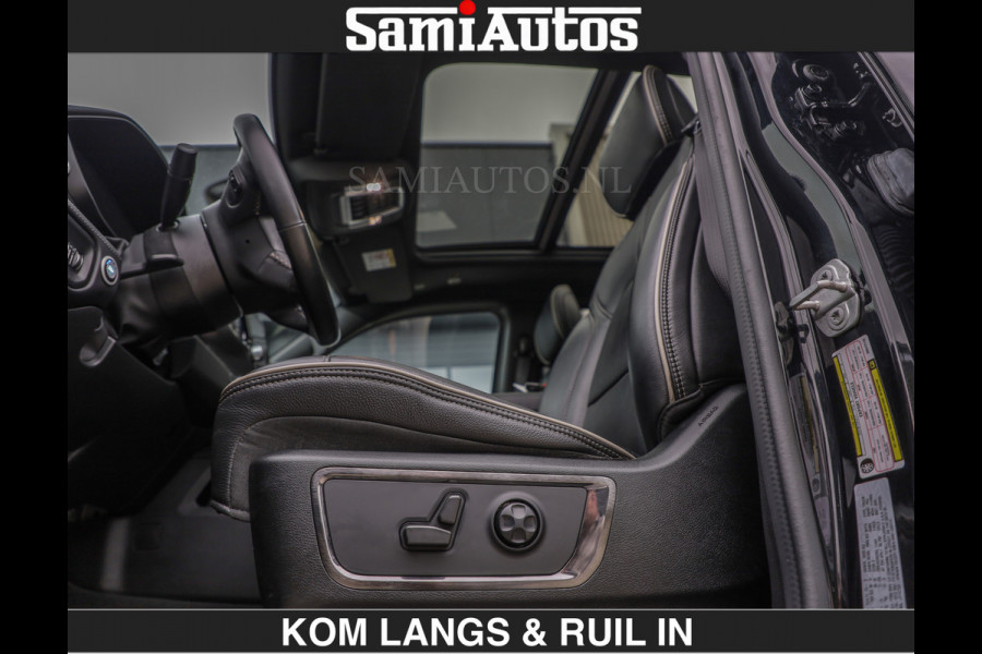 Dodge Ram BEAST | LIMITED 5.7 V8 HEMI | HUD | STRIPING | BREDE WIELEN | BLACK ON BLACK | LUCHTVERING | BOM VOL | DC | CREW CAB DUBBELE CABINE | 5 PERSOONS | GRIJSKENTEKEN |