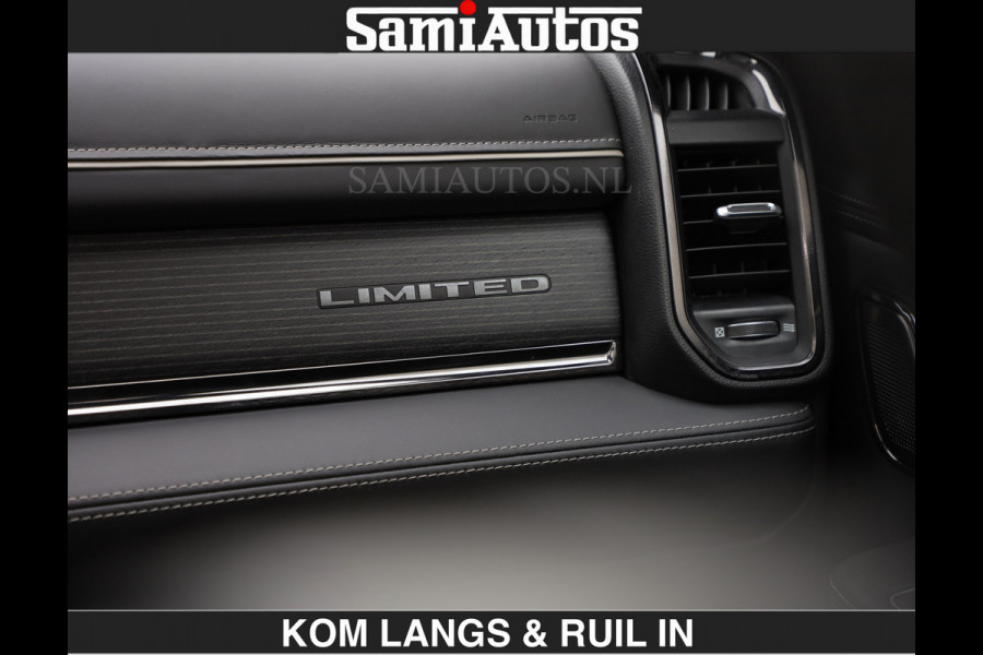 Dodge Ram BEAST | LIMITED 5.7 V8 HEMI | HUD | STRIPING | BREDE WIELEN | BLACK ON BLACK | LUCHTVERING | BOM VOL | DC | CREW CAB DUBBELE CABINE | 5 PERSOONS | GRIJSKENTEKEN |