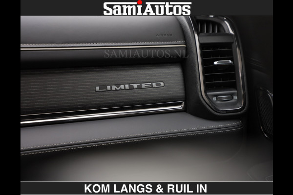 Dodge Ram BEAST | LIMITED 5.7 V8 HEMI | HUD | STRIPING | BREDE WIELEN | BLACK ON BLACK | LUCHTVERING | BOM VOL | DC | CREW CAB DUBBELE CABINE | 5 PERSOONS | GRIJSKENTEKEN |