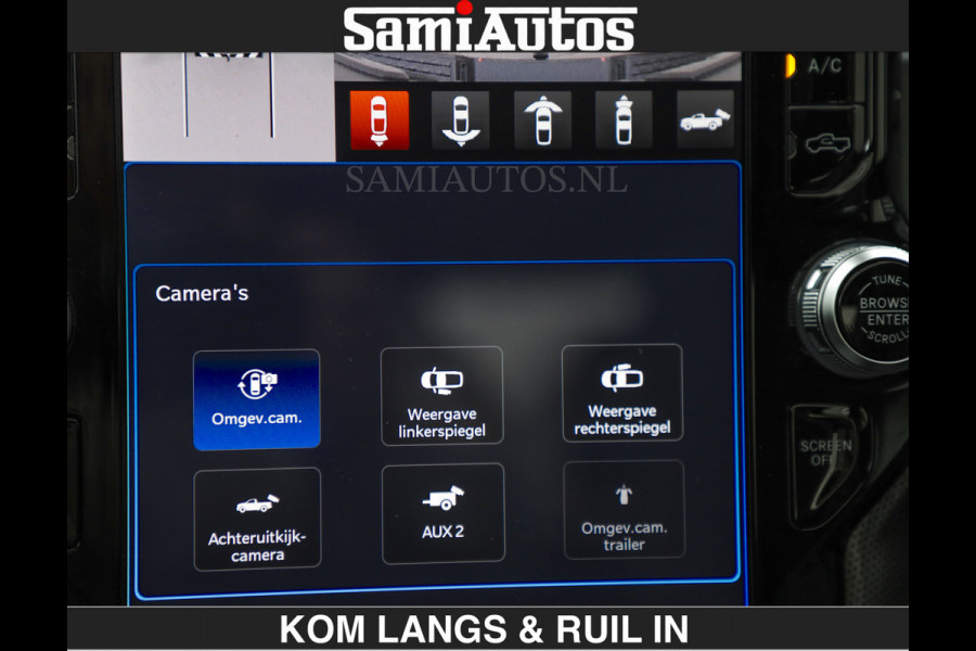 Dodge Ram BEAST | LIMITED 5.7 V8 HEMI | HUD | STRIPING | BREDE WIELEN | BLACK ON BLACK | LUCHTVERING | BOM VOL | DC | CREW CAB DUBBELE CABINE | 5 PERSOONS | GRIJSKENTEKEN |