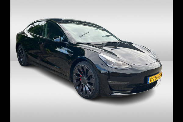 Tesla Model 3 Performance AWD 75 kWh / 1e Eign. / FACELIFT / Autopilot / Panoramadak / Camera / Leder / 20'' / Leder / Premium Audio / Warmtepomp