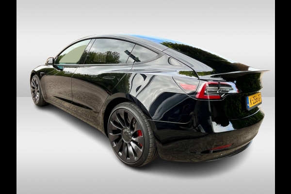 Tesla Model 3 Performance AWD 75 kWh / 1e Eign. / FACELIFT / Autopilot / Panoramadak / Camera / Leder / 20'' / Leder / Premium Audio / Warmtepomp