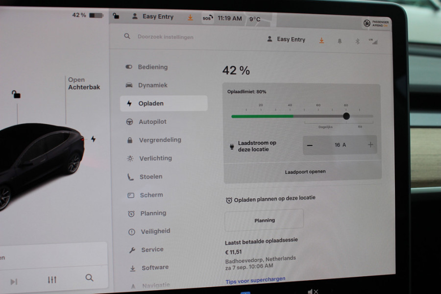 Tesla Model 3 Performance AWD 75 kWh / 1e Eign. / FACELIFT / Autopilot / Panoramadak / Camera / Leder / 20'' / Leder / Premium Audio / Warmtepomp