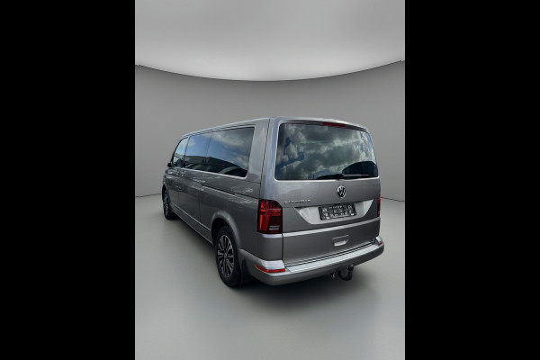 Volkswagen Transporter 2.0 TDI L2H1 30 DC Caravelle Virtual, Adaptieve Cruise, Camera, 2 x Electrische deur, 199pk, LED, Leder, Clima, Stoelverwarming, Carplay, Automaat, Uniek!