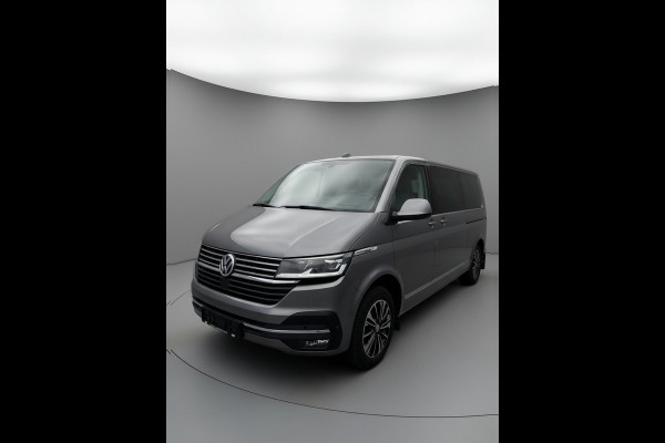 Volkswagen Transporter 2.0 TDI L2H1 30 DC Caravelle Virtual, Adaptieve Cruise, Camera, 2 x Electrische deur, 199pk, LED, Leder, Clima, Stoelverwarming, Carplay, Automaat, Uniek!