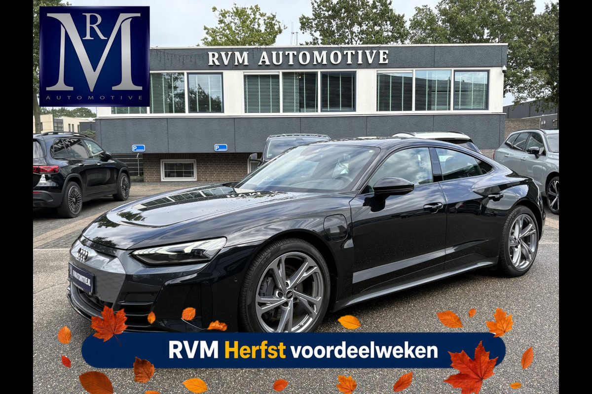 Audi e-tron GT e-tron GT VAN: 54.900,- VOOR 49.877,- UW HEFSTVOORDEEL: 5.023,- SOH 91% | 360˚ CAMERA | PANORAMADAK | ELEKTRISCHE ACHTERKLEP | ELECTRISCH VERSTELBARE STOELEN | STOELVERWARMING