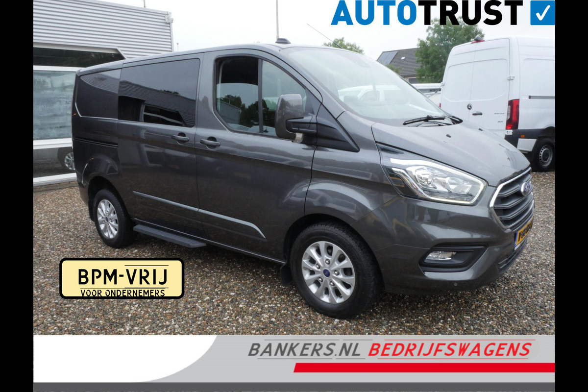 Ford Transit Custom 2.0 TDCI 130PK L1 Dubbel Cabine Camera Cruise