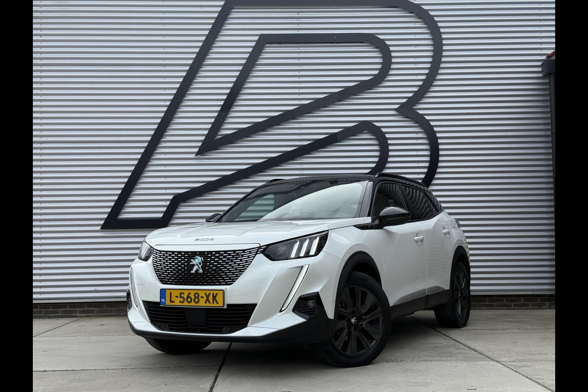 Peugeot e-2008 EV GT Pack 50 kWh SoH 88,63% 1e Eigenaar|Navi|Schuifdak|Stoelverw|Camera|i-Cockpit|Clima|Cruise|N.A.P|APK tot 08-2027