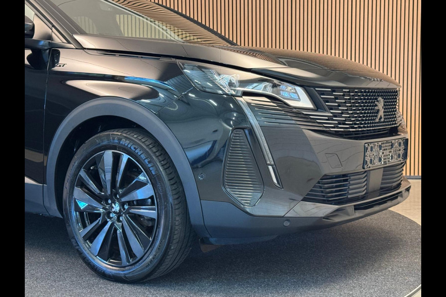 Peugeot 3008 1.2 PureTech 130PK Aut. GT Black Pakket | Navi | Camera | LED | Trekhaak | 19 inch | Incl. garantie