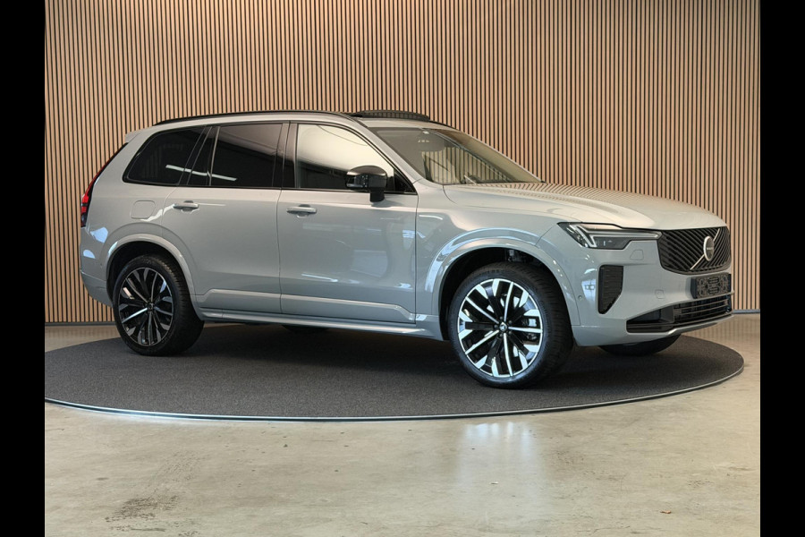 Volvo XC90 2.0 T8 450PK Plug-in hybrid AWD Ultra Dark | Panodak | LED | Leder | H & K | Memory | 360 Camera | Head-Up | Incl. garantie