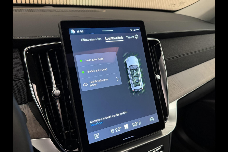 Volvo XC90 2.0 T8 450PK Plug-in hybrid AWD Ultra Dark | Panodak | LED | Leder | H & K | Memory | 360 Camera | Head-Up | Incl. garantie