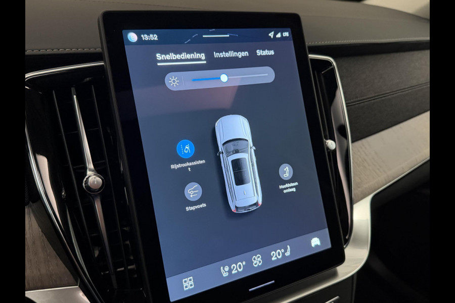 Volvo XC90 2.0 T8 450PK Plug-in hybrid AWD Ultra Dark | Panodak | LED | Leder | H & K | Memory | 360 Camera | Head-Up | Incl. garantie