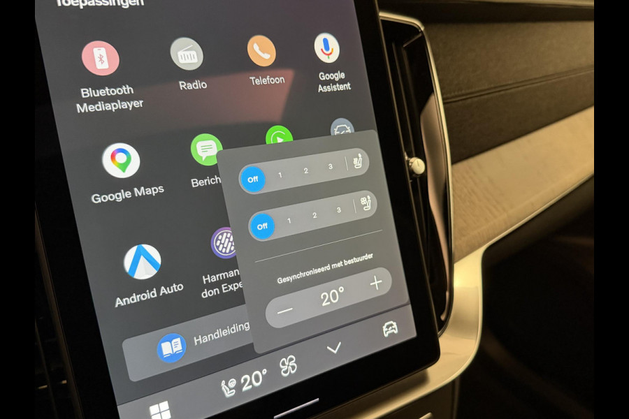 Volvo XC90 2.0 T8 450PK Plug-in hybrid AWD Ultra Dark | Panodak | LED | Leder | H & K | Memory | 360 Camera | Head-Up | Incl. garantie