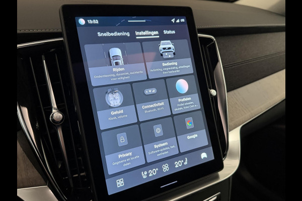 Volvo XC90 2.0 T8 450PK Plug-in hybrid AWD Ultra Dark | Panodak | LED | Leder | H & K | Memory | 360 Camera | Head-Up | Incl. garantie