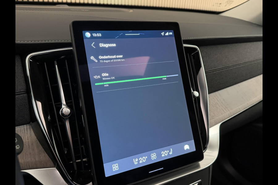 Volvo XC90 2.0 T8 450PK Plug-in hybrid AWD Ultra Dark | Panodak | LED | Leder | H & K | Memory | 360 Camera | Head-Up | Incl. garantie