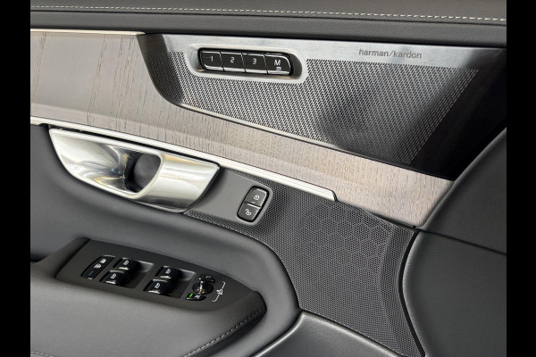 Volvo XC90 2.0 T8 450PK Plug-in hybrid AWD Ultra Dark | Panodak | LED | Leder | H & K | Memory | 360 Camera | Head-Up | Incl. garantie
