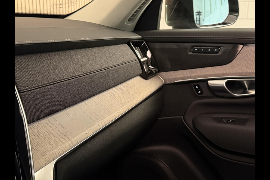 Volvo XC90 2.0 T8 450PK Plug-in hybrid AWD Ultra Dark | Panodak | LED | Leder | H & K | Memory | 360 Camera | Head-Up | Incl. garantie
