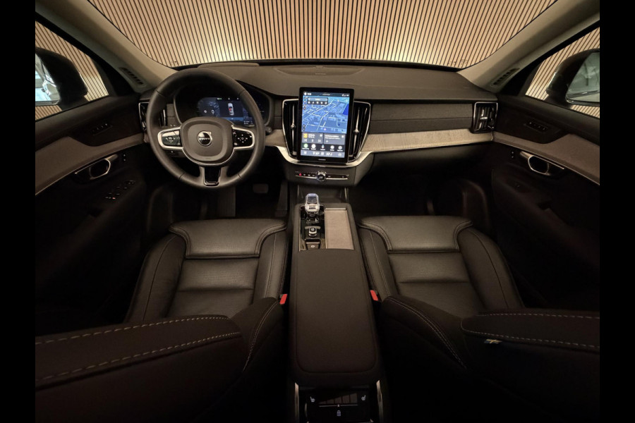 Volvo XC90 2.0 T8 450PK Plug-in hybrid AWD Ultra Dark | Panodak | LED | Leder | H & K | Memory | 360 Camera | Head-Up | Incl. garantie