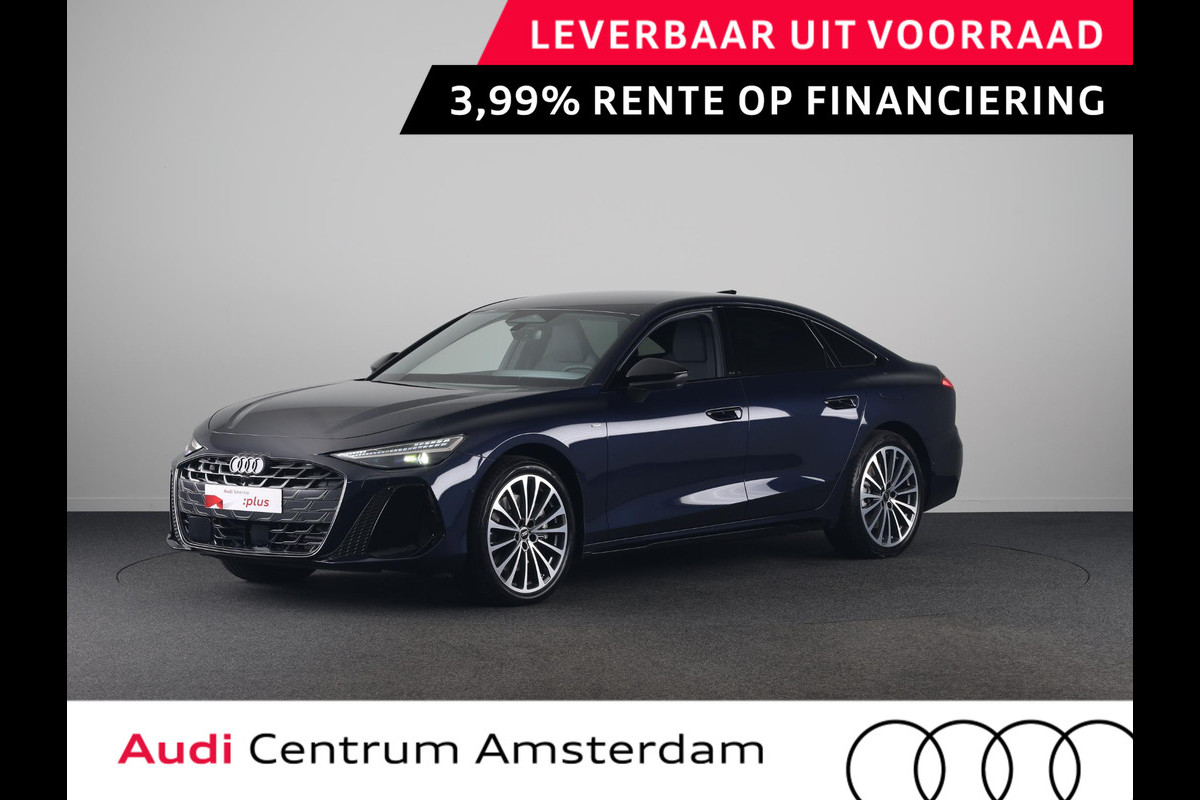 Audi A6 Limousine S edition e-hybrid 299 pk | Tech plus | Premium pakket | Exterieurpakket zwart | Achterklep elektrisch openend en sluitend |