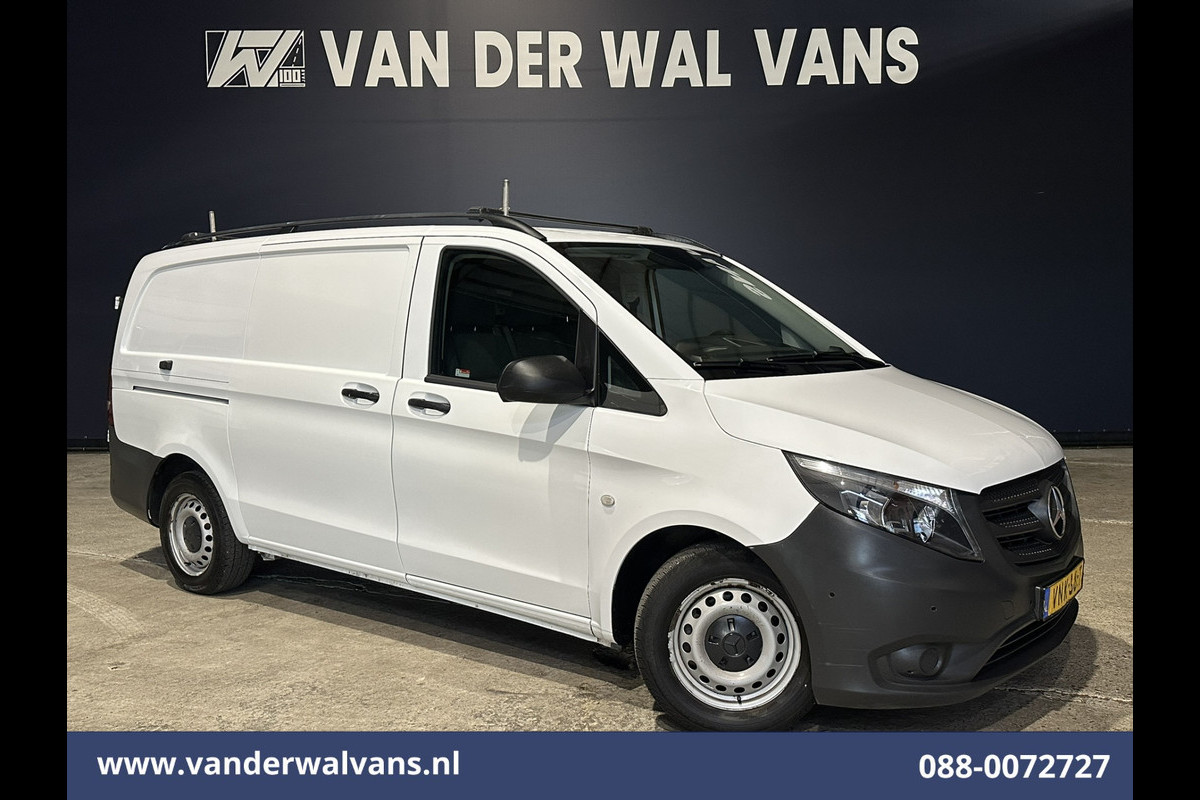 Mercedes-Benz Vito 116 CDI 164pk L2H1 Euro6 Airco | Cruisecontrol | Parkeersensoren Stoelverwarming, Bijrijdersbank