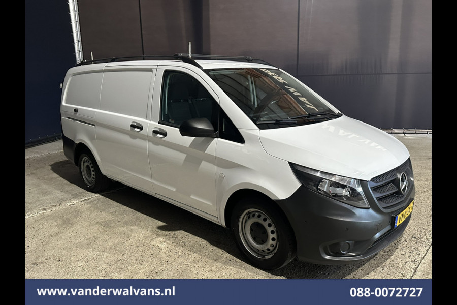 Mercedes-Benz Vito 116 CDI 164pk L2H1 Euro6 Airco | Cruisecontrol | Parkeersensoren Stoelverwarming, Bijrijdersbank