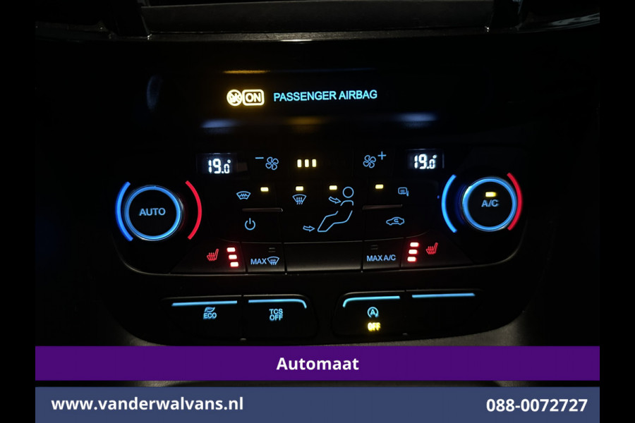 Ford Transit Connect 1.5 EcoBlue 100pk Automaat L2H1 Euro6 Airco | Camera | Navigatie | LM Velgen | LED | Apple Carplay Cruisecontrol, Stoelverwarming, Verwarmde voorruit, 1390kg Trekhaak, Parkeersensoren