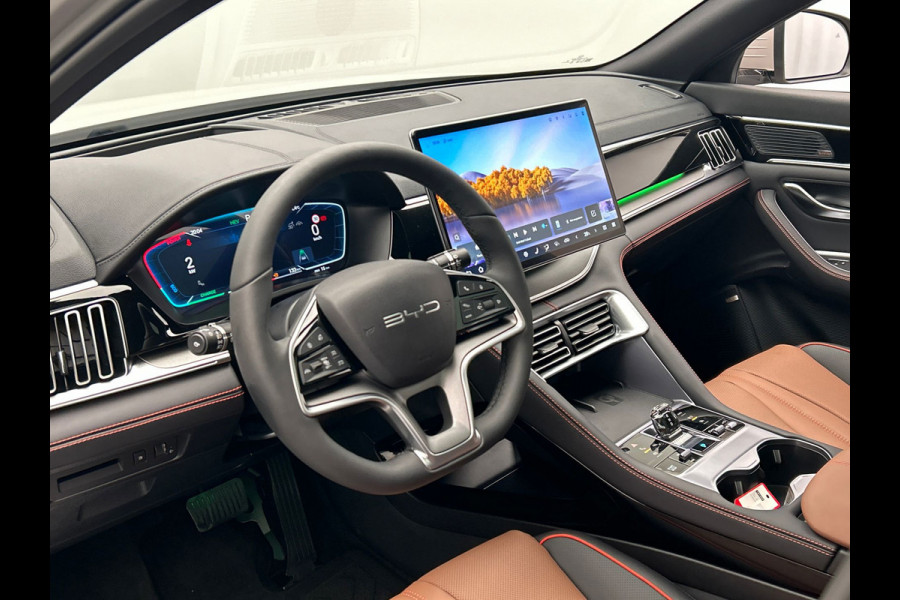 BYD SEAL U 1.5 DM-i FWD Boost PHEV 218PK, *Bruin/Leder*, Pano/Dak, Head/Up Adapt.Cruise/Control, 360-Camera, 2026 NEW, BTW!