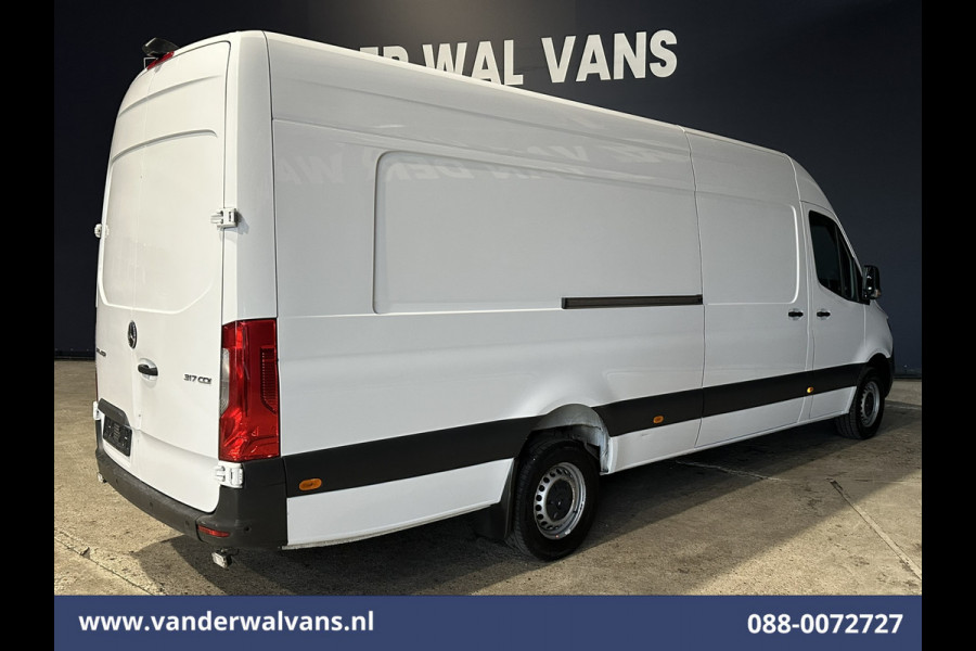 Mercedes-Benz Sprinter 317 CDI 170pk L4H2 Euro6 Airco | 360 graden Camera | Navigatie | Apple Carplay | Tachograaf Android Auto, Parkeersensoren, Bijrijdersbank