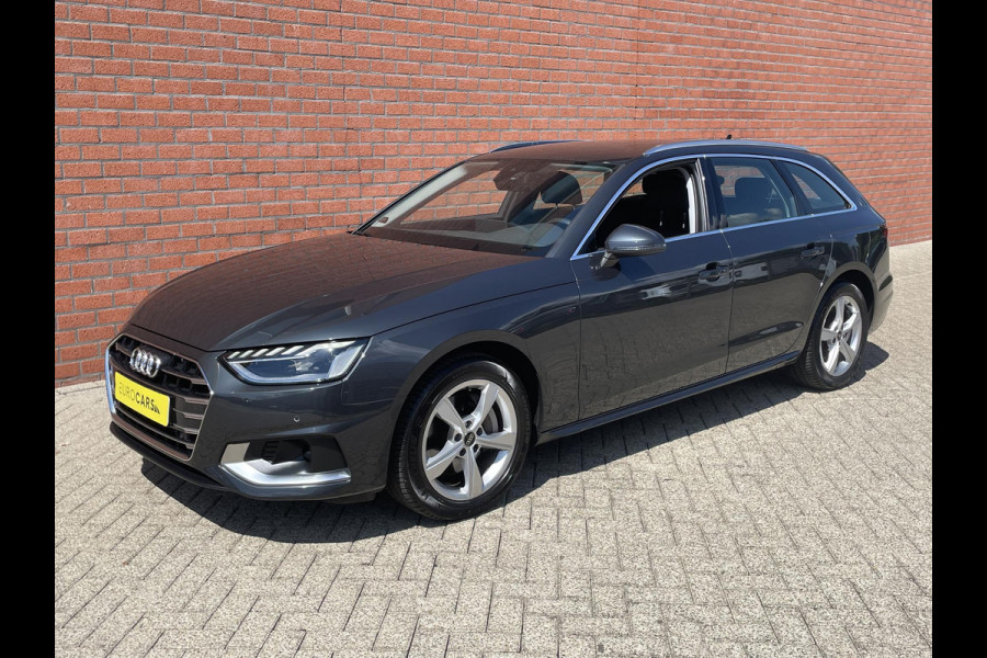 Audi A4 Avant 40 TFSI 204pk Pro Line Leder Sportstoelen Electrisch bedienbare achterklep Led Dab Navigatie Apple Carplay / Android Auto