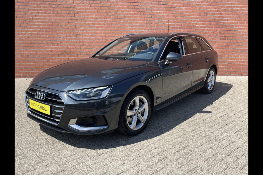 Audi A4 Avant 40 TFSI 204pk Pro Line Leder Sportstoelen Electrisch bedienbare achterklep Led Dab Navigatie Apple Carplay / Android Auto
