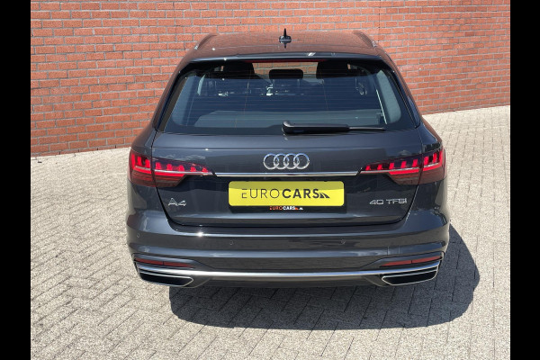 Audi A4 Avant 40 TFSI 204pk Pro Line Leder Sportstoelen Electrisch bedienbare achterklep Led Dab Navigatie Apple Carplay / Android Auto