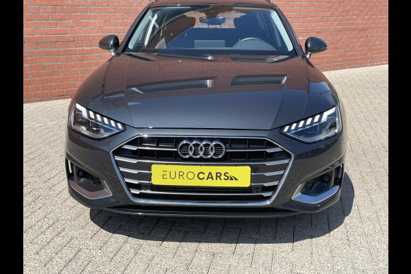 Audi A4 Avant 40 TFSI 204pk Pro Line Leder Sportstoelen Electrisch bedienbare achterklep Led Dab Navigatie Apple Carplay / Android Auto