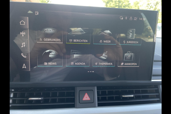 Audi A4 Avant 40 TFSI 204pk Pro Line Leder Sportstoelen Electrisch bedienbare achterklep Led Dab Navigatie Apple Carplay / Android Auto