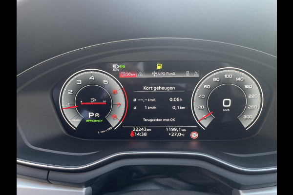 Audi A4 Avant 40 TFSI 204pk Pro Line Leder Sportstoelen Electrisch bedienbare achterklep Led Dab Navigatie Apple Carplay / Android Auto