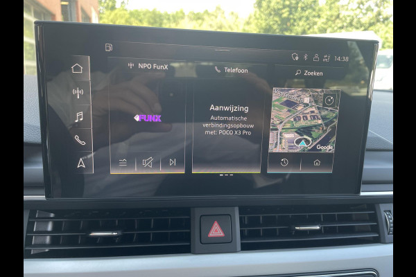 Audi A4 Avant 40 TFSI 204pk Pro Line Leder Sportstoelen Electrisch bedienbare achterklep Led Dab Navigatie Apple Carplay / Android Auto
