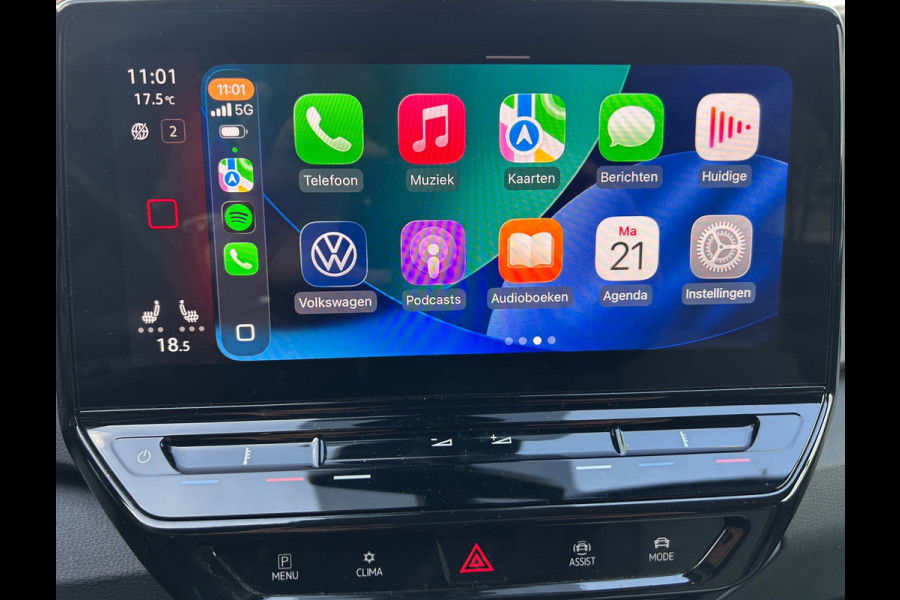 Volkswagen ID.3 Life 58 kWh Adaptive Stoelverw 93% SOH Rijklaarprijs incl BTW